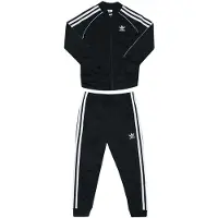 Adidas Pojk Originals Infant SST Träningsoverall i Svart-Vitt