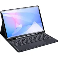 4kom.pl DUX DUCIS fodral med vikbart tangentbord till SAMSUNG Tab S10 FE Plus, svart