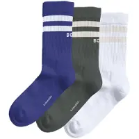 Björn Borg Core Crew Socks 3-pack Blå, 36-40