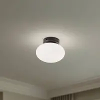 Domiluce Taklampa Ufo , dimbar, Vitt / opal, Vardagsrum / matsal, Glas, Modern, Taklampa