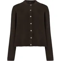 ONLY Koftor / Cardigans / Västar ONLSIMONI L/S O-NECK CARDIGAN kvinnor - Brun - EU M