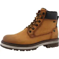 Mustang Boots med snörning 'Merem' karamell / svart