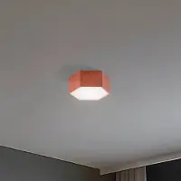 Argon LED taklampa Libre , Terrakotta, Vardagsrum / matsal, Metall, LED-taklampa