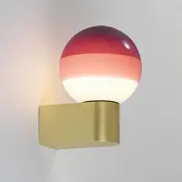 Marset Design vägglampa Dipping Light A1, dimbar, Mässing / guld, Vardagsrum / matsal, Metall, Design, Vägglampa, vägglampa inomhus