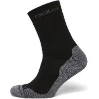 Odlo - Vandringskläder - Socks Crew Active Warm Hiking Black för UnisexUll - Storlek 39-41 - Svart