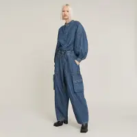 G-Star Balloon Jumpsuit - Medium blue - Women