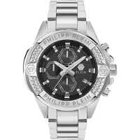 Philipp Plein Watches The Skull Chrono 44mm 5atm Quartz/analogical Klocka