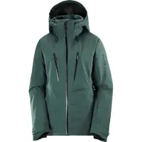 Salomon - Skidjackor dam - Brilliant 2.0 Jacket W Green Gables för UnisexUll - Storlek L - Grön