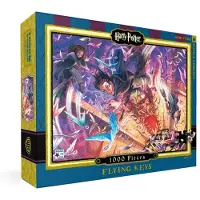 New York Puzzle Company Harry Potter pussel 1000 st (Flygande nycklar)