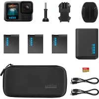 GoPro Hero 13 Black bundle / actionkamera 5.3K / GoPro kamera / vattentät actionkamera