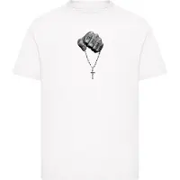 Mister tee Faith Meets Strength T-shirt Med Korta ärmar