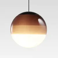 Marset Design pendellampa Dipping Light, dimbar, Brun / rost, Vardagsrum / matsal, Glas, Design, Pendellampa