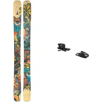 Atomic - Skidpaket (skidor + bindning) - Pack Bent Chetler Mini 2026 133-143cm för Unisex - Gul