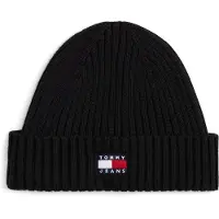 Tommy Hilfiger Tommy Jeans Heritage Logo Rib Knit Beanie