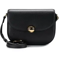 Furla Nero Läder Dam Crossbody