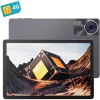 Cubot TAB 70, 2025 Ny surfplatta, Android 14, Octa-Core, 6 GB RAM + 128 GB ROM, 10,95 HD+ skärm, 8200 mAh, OTG, GPS, Face ID 6GB+128GB svart