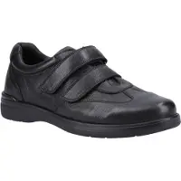 Hush puppies Magnus Läder Herr Svarta Loafers