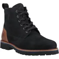 Hush puppies Maguire Nubuck Herr Svarta Kängor
