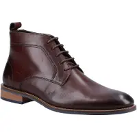 Hush puppies Declan Snörskinn Herrstövlar Bruna