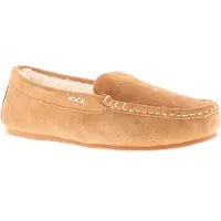 Hush puppies Annie Mocassin Sammets Tofflor I Beige För Kvinnor