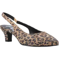 Hush puppies Nahla Läderskor Med Leopardmönster Och Spetsig Tå För Kvinnor