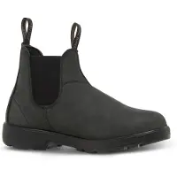 Hard Yakka Brunswick läder Herrkängor Charcoal Nubuck