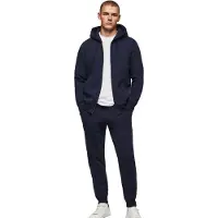 Kruze By Enzo Kruze Mens Zip Up Hoodie Träningsoverall