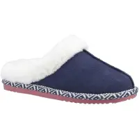 Hush puppies Amara Suede Tofflor för damer i marinblå