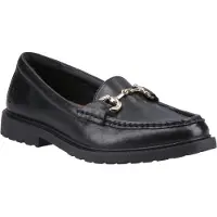 Hush puppies Verity Snaffle Läder Kvinno Svarta Loafers