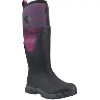Muck Boots Arctic Sport II Höga Gummistövlar för Kvinna Svart/Magentafade Vinterknästövlar