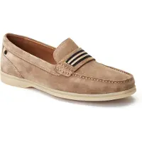 Base london Drum Läder Sand Loafers för män