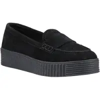 Hush puppies Tamara Mockaskinn Svarta Damen Loafers