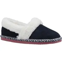 Hush puppies Ariel Suede Tofflor för kvinnor i marinblå färg