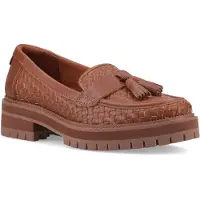 Toms Cara Vävda Kvinno Amber Brown Loafers