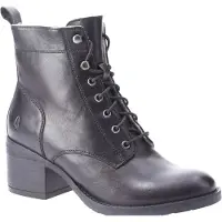 Hush puppies Harriet Leather Damstövlar Svart