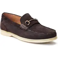 Base london Snapper Leather Herr Loafers i brunt läder