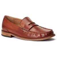 Base london Garfield Leather Loafers, brunt läder, herr