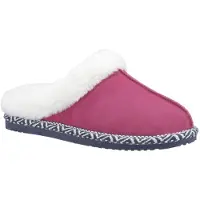 Hush puppies Amara mocka rosa tofflor för kvinnor