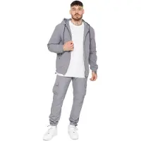 Enzo Milano | Set med vindjacka och cargobyxor för herrar