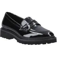 Hush puppies Grazia Flickors Svarta Mockasiner I Läder