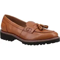 Hush puppies Ginny Läder Dams Bruna Loafers