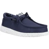 HeyDude Slip-on-skor Wally Canvas man - Blå - 42