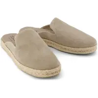 Toms Santiago Mule Läder Dam Dune Klackar