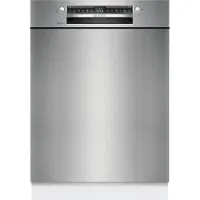 Bosch SMU4EVS08E diskmaskin 60 cm energiklass B, borstat rostfritt stål