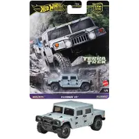 Mattel Hot Wheels Premium Car Culture Collectible Toy Car 1:64 Skala Die-Cast Hummer H1 Terra Trek Fordon med riktiga ryttare dck