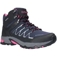 Cotswold Abbeydale Mid Damernas Vandringskängor I Navy/Svart/Fuchsia