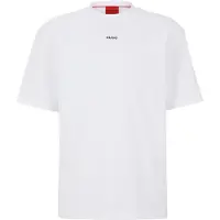 HUGO för män. 50488330 Dapolino T-shirt vit (XL), Casual, Bomull, Kort ärm