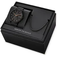 Giorgio Armani Smyckeset 'CAYDE' svart