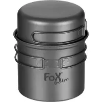 MFH - Max Fuchs MFH Fox Kokkärl med Lock/Mugg Titan