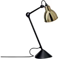 Lampe Gras Bordslampa , Svart, Arbetsrum / hemkontor, Metall